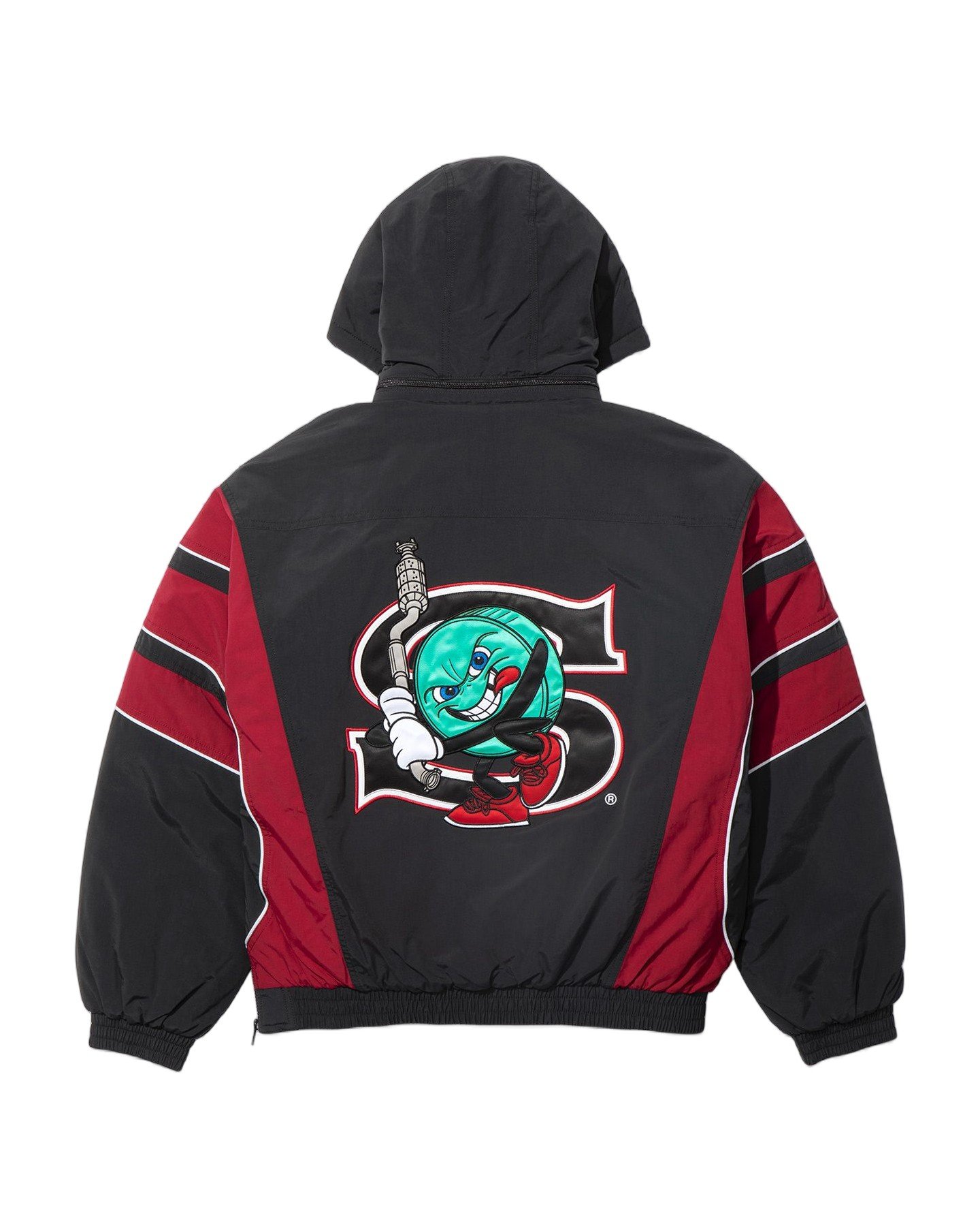Supreme/SALEM Half Zip Stadium Jacket view 2